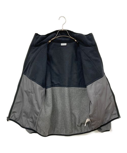 Columbia（コロンビア）Columbia (コロンビア) フリースジャケット ブラック×グレー サイズ:Mの古着・服飾アイテム