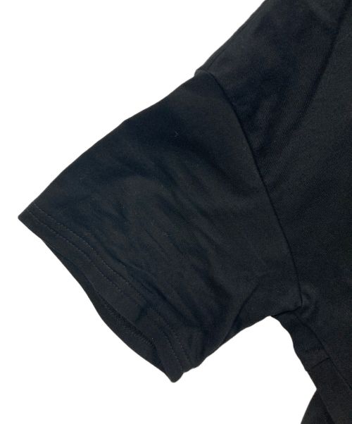 mizuiro-ind（ミズイロインド）mizuiro-ind (ミズイロインド) 半袖コットンワンピース ブラック サイズ:FREEの古着・服飾アイテム