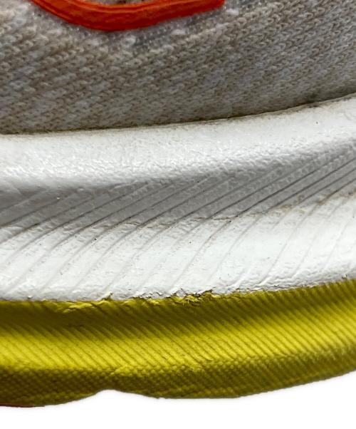 HOKAONEONE（ホカオネオネ）HOKAONEONE (ホカオネオネ) スニーカー ホワイト×イエロー サイズ:27.5cmの古着・服飾アイテム