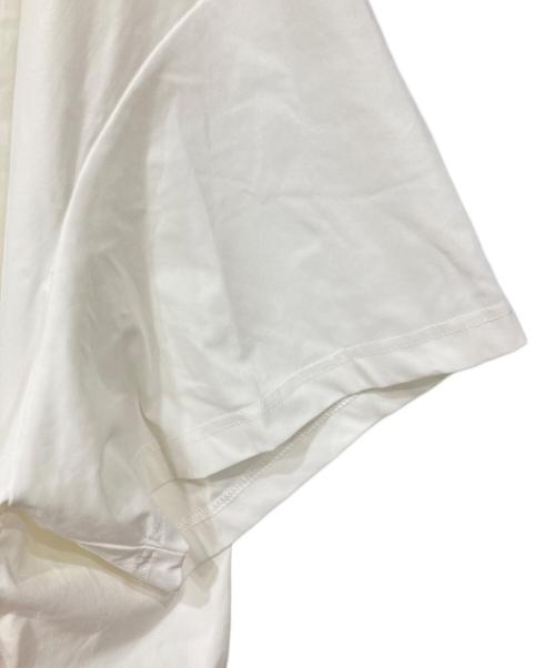 kolor/BEACON（カラービーコン）kolor/BEACON (カラービーコン) カットソー ホワイト×グリーン サイズ:Sサイズの古着・服飾アイテム