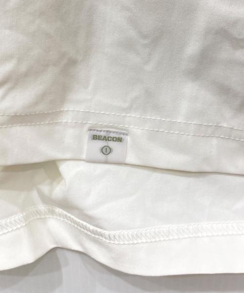 kolor/BEACON（カラービーコン）kolor/BEACON (カラービーコン) カットソー ホワイト×グリーン サイズ:Sサイズの古着・服飾アイテム