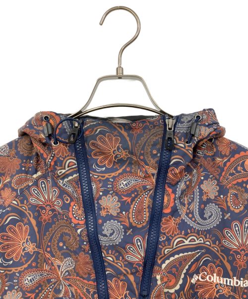 Columbia（コロンビア）Columbia (コロンビア) kinetics (キネティックス) ストームジャケット ブラウン×ネイビー サイズ:XSサイズの古着・服飾アイテム