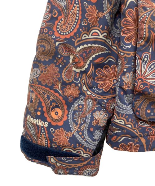 Columbia（コロンビア）Columbia (コロンビア) kinetics (キネティックス) ストームジャケット ブラウン×ネイビー サイズ:XSサイズの古着・服飾アイテム