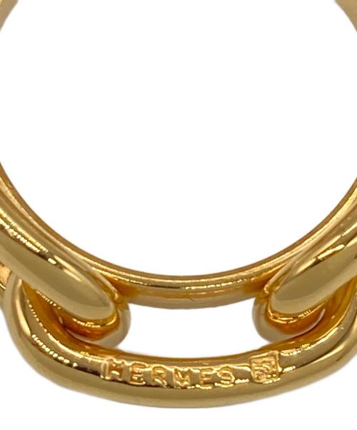 HERMES（エルメス）HERMES (エルメス) スカーフリング ゴールド(色) サイズ:-の古着・服飾アイテム