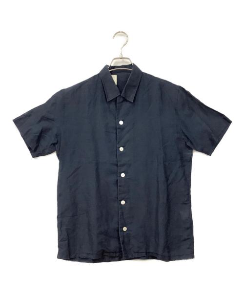 N.HOOLYWOOD（エヌ ハリウッド）N.HOOLYWOOD (エヌ ハリウッド) 半袖シャツ ネイビー サイズ:SIZE 38の古着・服飾アイテム