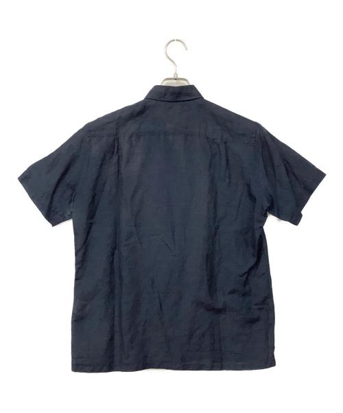 N.HOOLYWOOD（エヌ ハリウッド）N.HOOLYWOOD (エヌ ハリウッド) 半袖シャツ ネイビー サイズ:SIZE 38の古着・服飾アイテム