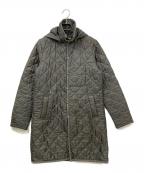 LAVENHAMラベンハム）の古着「キルティングコート」｜グレー