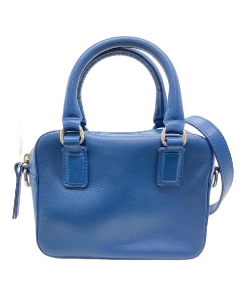 TOMORROW LAND（トゥモローランド）TOMORROW LAND (トゥモローランド) IACUCCI (イアクッチ) 2WAYショルダーバッグ ブルーの古着・服飾アイテム