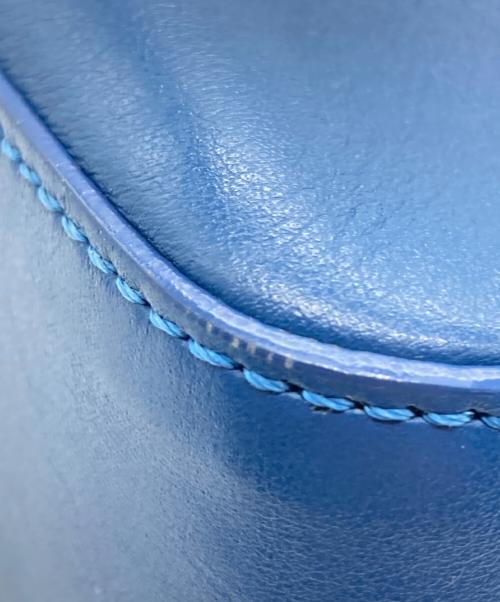 TOMORROW LAND（トゥモローランド）TOMORROW LAND (トゥモローランド) IACUCCI (イアクッチ) 2WAYショルダーバッグ ブルーの古着・服飾アイテム