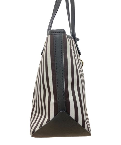Henri Bendel（ヘンリベンデル）Henri Bendel (ヘンリベンデル) トートバッグ ブラウン×ホワイトの古着・服飾アイテム