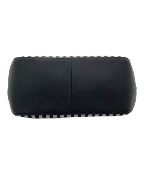 Henri Bendel（ヘンリベンデル）Henri Bendel (ヘンリベンデル) トートバッグ ブラウン×ホワイトの古着・服飾アイテム