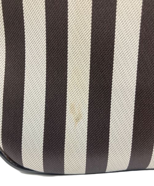 Henri Bendel（ヘンリベンデル）Henri Bendel (ヘンリベンデル) トートバッグ ブラウン×ホワイトの古着・服飾アイテム