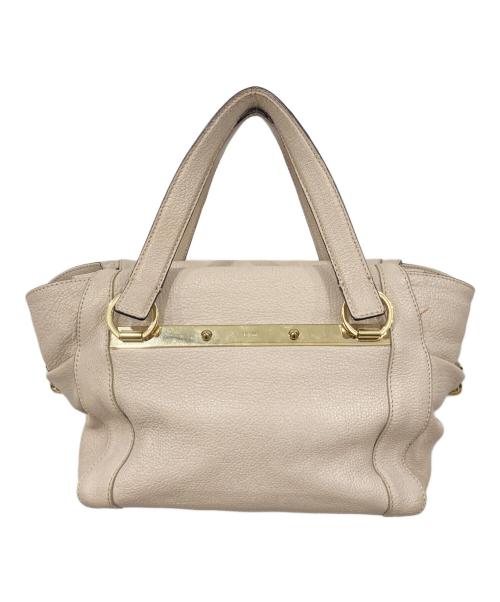 Chloe（クロエ）Chloe (クロエ) 2WAYバッグ ベージュの古着・服飾アイテム