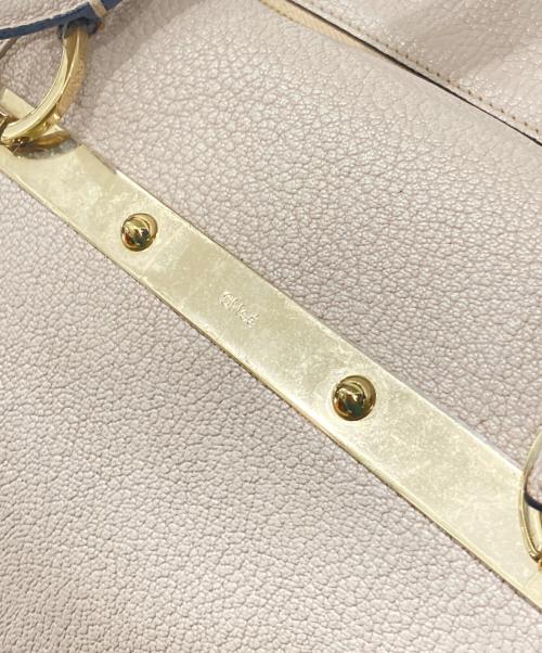 Chloe（クロエ）Chloe (クロエ) 2WAYバッグ ベージュの古着・服飾アイテム