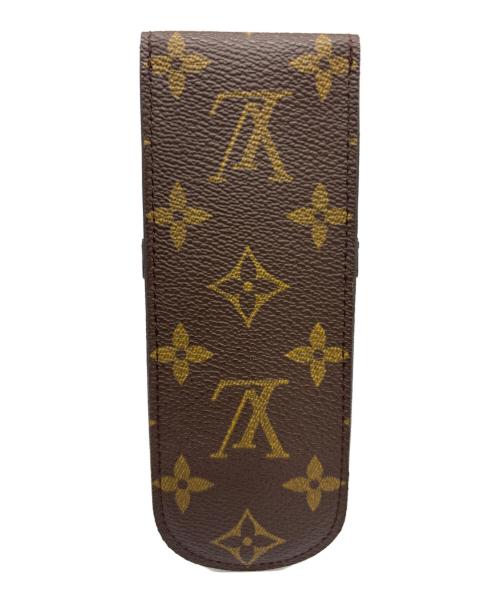 LOUIS VUITTON（ルイ ヴィトン）LOUIS VUITTON (ルイ ヴィトン) エテュイ・リュネット・ラバ ブラウンの古着・服飾アイテム