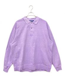 BoTT（ボット）の古着「ピグメイトダイスウェットポロシャツ」｜パープル