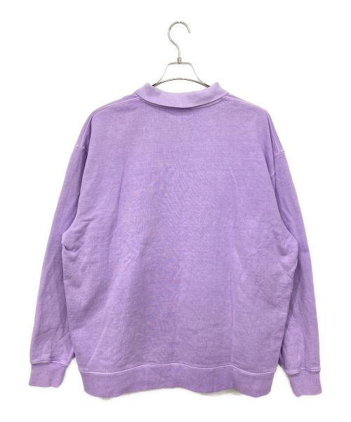 BoTT（ボット）BoTT (ボット) ピグメイトダイスウェットポロシャツ パープル サイズ:XXLの古着・服飾アイテム