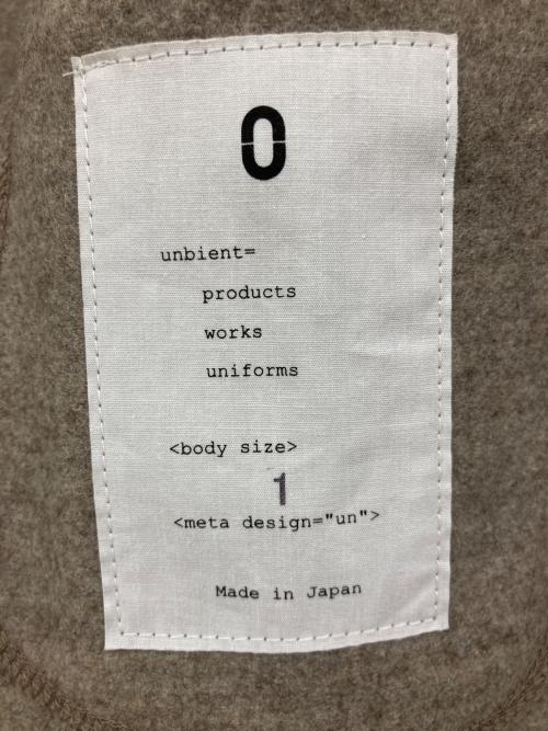 unbient（アンビエント）unbient (アンビエント) ウールシャツジャケット モカ サイズ:Mサイズの古着・服飾アイテム