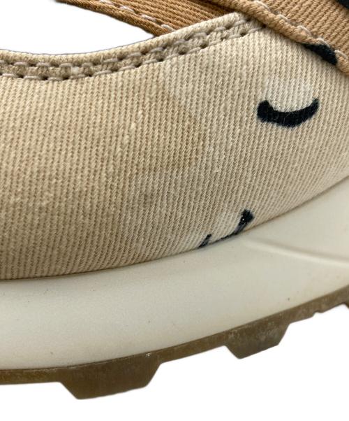 via SANGACIO（ヴィア・サンガチオ）via SANGACIO (ヴィア・サンガチオ) ローカットスニーカー ベージュ×インディゴ サイズ:28cmの古着・服飾アイテム