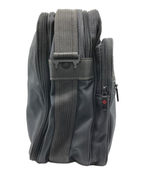 Samsonite（サムソナイト）Samsonite (サムソナイト) 2WAYショルダーバッグ グレー×ブラックの古着・服飾アイテム