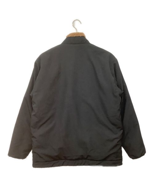 DESCENTE（デサント）DESCENTE (デサント) リバーシブルボアフリースジャケット ブラック×ブラウン サイズ:SIZE Oの古着・服飾アイテム