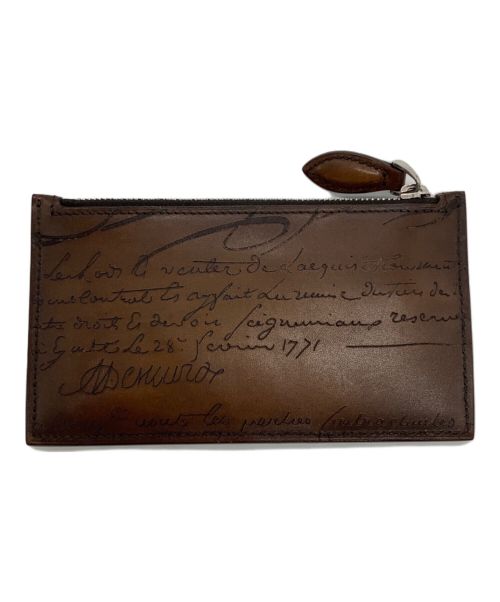 Berluti（ベルルッティ）Berluti (ベルルッティ) カードホルダー ダークブラウンの古着・服飾アイテム