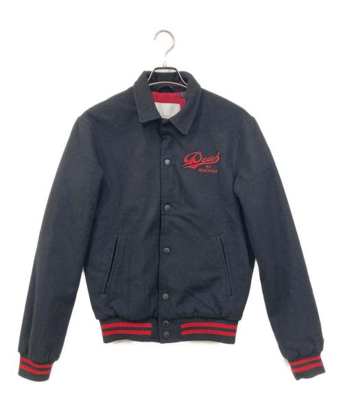 DEUS EX MACHINA（デウス エクス マキナ）DEUS EX MACHINA (デウス エクス マキナ) ボンバージャケット ブラック×レッド サイズ:SIZE Sの古着・服飾アイテム