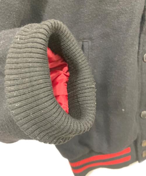 DEUS EX MACHINA（デウス エクス マキナ）DEUS EX MACHINA (デウス エクス マキナ) ボンバージャケット ブラック×レッド サイズ:SIZE Sの古着・服飾アイテム