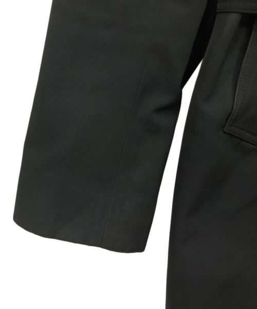 LARDINI（ラルディーニ）LARDINI (ラルディーニ) ダブルトレンチコート ブラック サイズ:Mサイズの古着・服飾アイテム