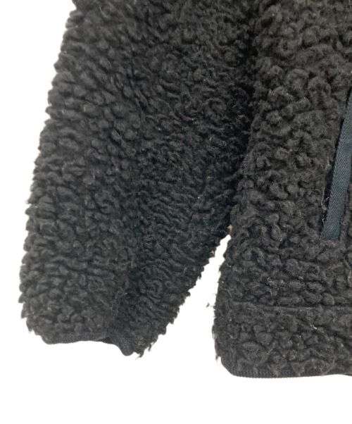 THE NORTHFACE PURPLELABEL（ザ・ノースフェイス パープルレーベル）THE NORTHFACE PURPLELABEL (ザ・ノースフェイス パープルレーベル) ウールボアフリースフィールドジャケット ブラック サイズ:Sサイズの古着・服飾アイテム