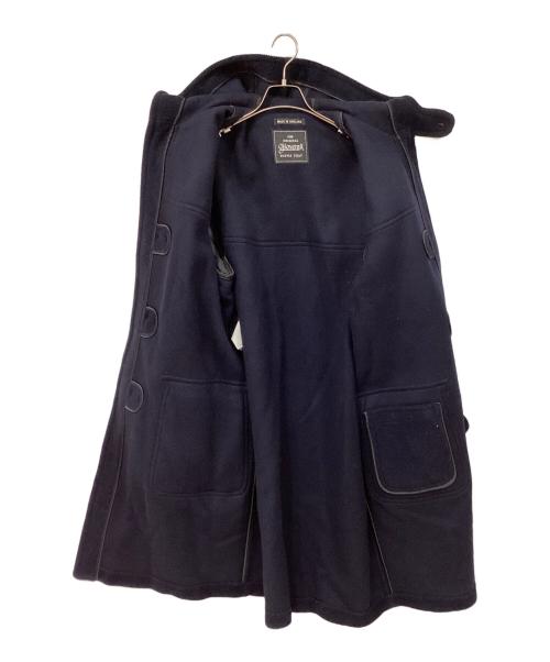 GLOVER ALL（グローバーオール）GLOVER ALL (グローバーオール) ロングダッフルコート ネイビー×ブラック サイズ:40の古着・服飾アイテム