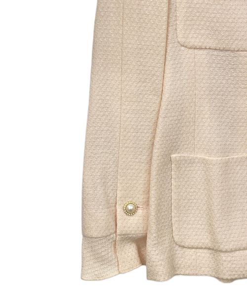 CHANEL（シャネル）CHANEL (シャネル) ジップアップジャケット ベージュ サイズ:36の古着・服飾アイテム