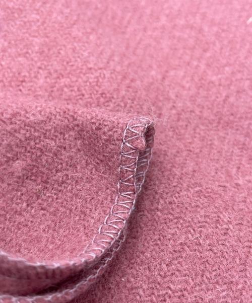 CELINE（セリーヌ）CELINE (セリーヌ) CELINE　ウールマフラー ピンクの古着・服飾アイテム