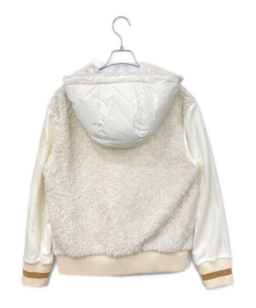 MONCLER（モンクレール）MONCLER (モンクレール) ダウンジャケット アイボリー サイズ:Sサイズの古着・服飾アイテム