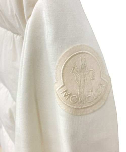 MONCLER（モンクレール）MONCLER (モンクレール) ダウンジャケット アイボリー サイズ:Sサイズの古着・服飾アイテム