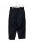 COMME des GARCONS (コムデギャルソン) タックパンツ ダークネイビー サイズ:XSサイズ：7000円