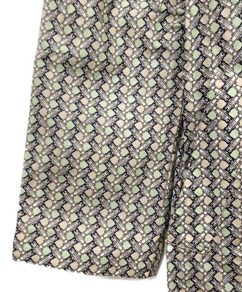 FENDI（フェンディ）FENDI (フェンディ) ナイロンコート グリーン×ベージュ サイズ:SIZE 42の古着・服飾アイテム