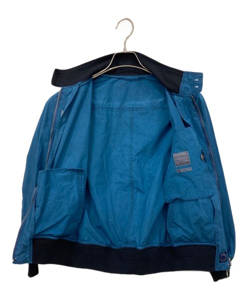 M.I.D.A.（ミダ）M.I.D.A. (ミダ) ナイロンジャケット ブルー×ブラック サイズ:SIZE 44 未使用品の古着・服飾アイテム