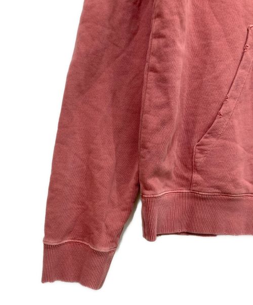 Saint Laurent Paris（サンローランパリ）Saint Laurent Paris (サンローランパリ) プルオーバーパーカー ピンク サイズ:XLサイズの古着・服飾アイテム