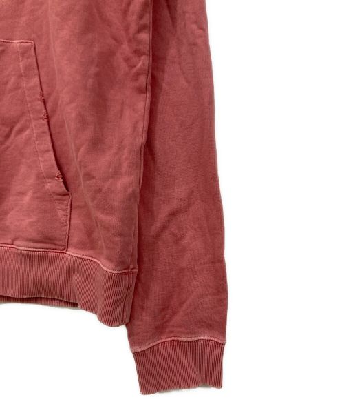 Saint Laurent Paris（サンローランパリ）Saint Laurent Paris (サンローランパリ) プルオーバーパーカー ピンク サイズ:XLサイズの古着・服飾アイテム