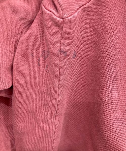 Saint Laurent Paris（サンローランパリ）Saint Laurent Paris (サンローランパリ) プルオーバーパーカー ピンク サイズ:XLサイズの古着・服飾アイテム