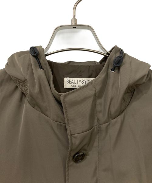 BEAUTY&YOUTH UNITED ARROWS（ビューティーアンドユースユナイテッドアローズ）BEAUTY&YOUTH UNITED ARROWS (ビューティーアンドユースユナイテッドアローズ) ナイロンジャケット カーキ サイズ:Mサイズの古着・服飾アイテム