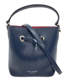 Kate Spade（ケイトスペード）の古着「ショルダーバッグ」｜ネイビー×レッド