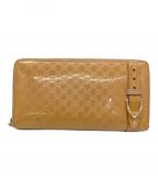 GUCCIグッチ）の古着「長財布」｜ベージュ×ピンク