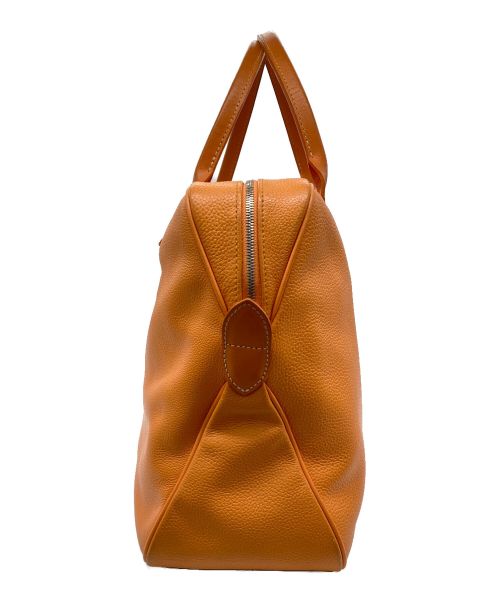 LONGCHAMP（ロンシャン）LONGCHAMP (ロンシャン) レザートートバッグ オレンジの古着・服飾アイテム