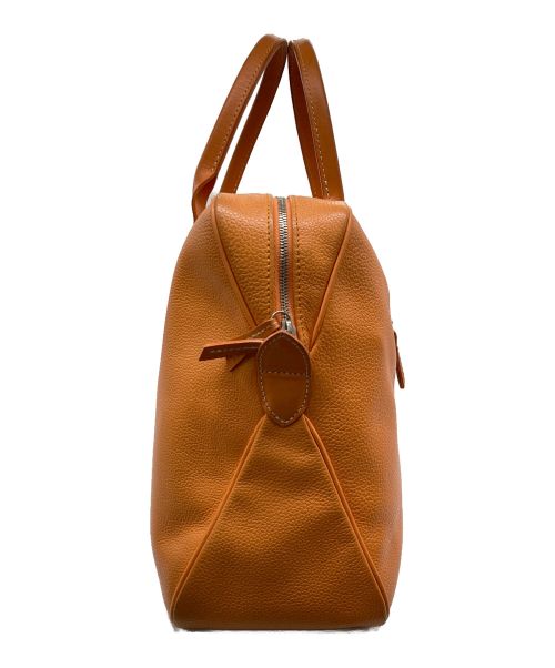 LONGCHAMP（ロンシャン）LONGCHAMP (ロンシャン) レザートートバッグ オレンジの古着・服飾アイテム