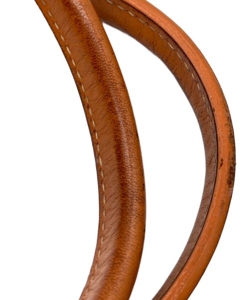 LONGCHAMP（ロンシャン）LONGCHAMP (ロンシャン) レザートートバッグ オレンジの古着・服飾アイテム