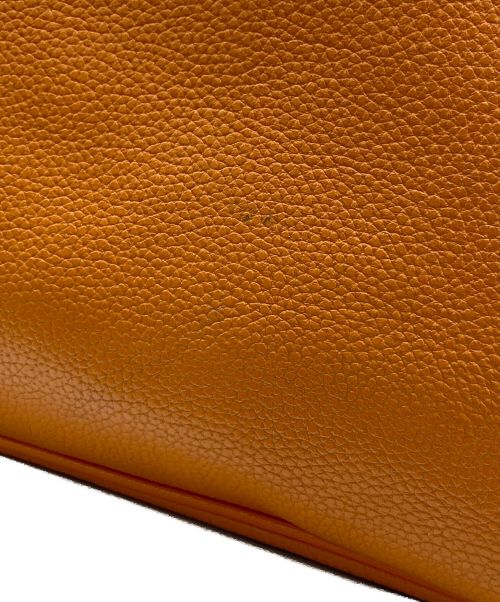 LONGCHAMP（ロンシャン）LONGCHAMP (ロンシャン) レザートートバッグ オレンジの古着・服飾アイテム