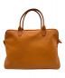 LONGCHAMP (ロンシャン) レザートートバッグ オレンジ：9000円