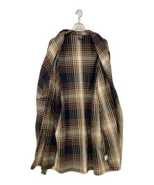 big mac（ビッグマック）big mac (ビッグマック) ロングコート ブラウン×ブラック サイズ:SIZE Freeの古着・服飾アイテム